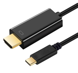 Kabel Typ C Męski Do Hdmi Męski 4k 30hz (pl) Art Oemc3-2 1.8m