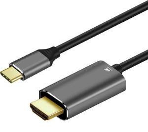 Kabel Typ C Męski Do Hdmi 2.0 Męski 4k 30hz Art Oemc4-2 1,8m