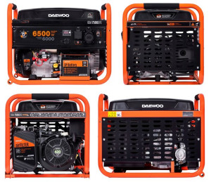 Agregat prądotwórczy 6,5kw 230V AVR GDA7500DFE LPG  DAEWOO