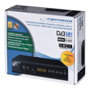 Esperanza Tuner Dvb-t2 H.265/hevc Ev106p