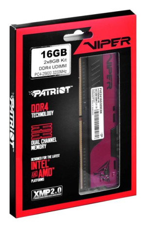 PATRIOT Viper Elite II 16GB 2x8GB DDR4 3200MHz