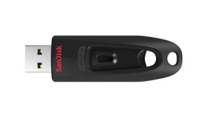 Pendrive SanDisk Cruzer Ultra SDCZ48-016G-U46 (16GB; USB 3.0; kolor czarny)