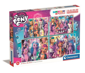 Clementoni Puzzle 20+60+100+180el My Little Pony 21413