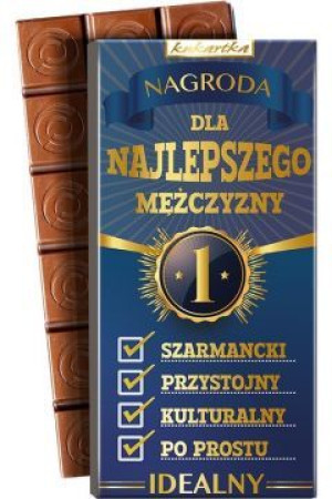 CZEKOLADA Dla Najlepszego Mężczyzny