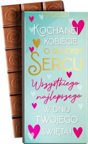 CZEKOLADA Kochanej Kobiecie