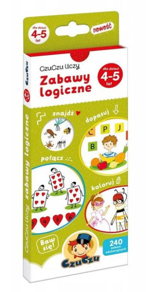 CzuCzu uczy Zabawy logiczne dla dzieci od 4-5 lat