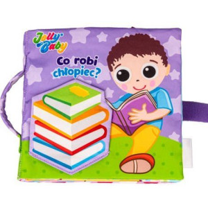 Dumel Jolly Baby Książeczka Edukacyjna Co Robi Chłopiec