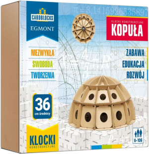 EGMONT Cardblocks Kartonowe klocki konstrukcyjne Kopuła