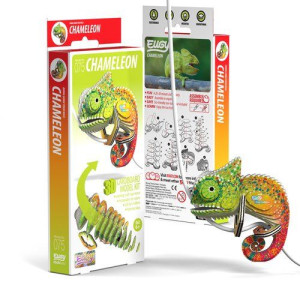 EG_075 Kameleon Eugy. Eko Układanka 3D.