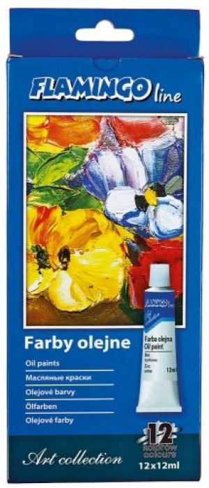 Farby Olejne 12k.flamingo Line