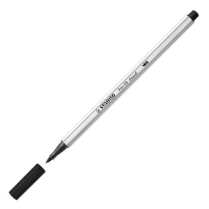Flamaster STABILO Pen 68 brush czarny