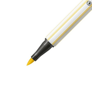 Flamaster STABILO Pen 68 brush żółty