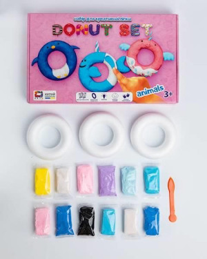 Kreatywny zestaw do modelowania Donut Zwierzęta 70088 OKT 4590