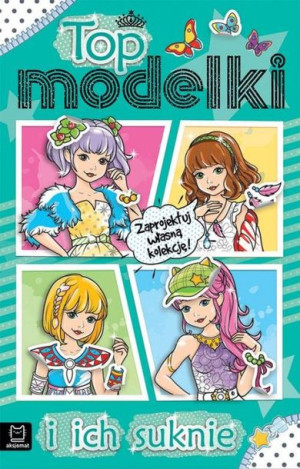 Książeczka Top modelki i ich suknie