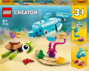 LEGO 31128 CREATOR Delfin i żółw p4