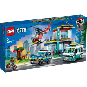 LEGO 60371 CITY Parking dla pojazdów uprzywilejowanych p3
