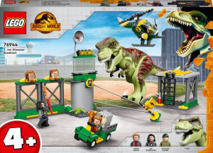 LEGO 76944 JURASSIC WORLD Ucieczka tyranozaura p4