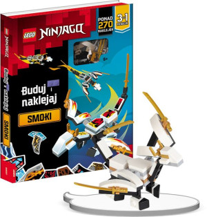 Lego Ninjago. Buduj I Naklejaj. Smoki
