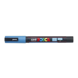Marker ścięty Posca PC-3ML LIGHT BLUE