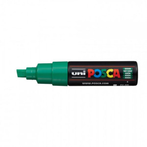 Marker ścięty Posca PC-8K  GREEN