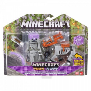 Mattel Minecraft Figurki 2-pak Skeleton Craft-a-Block