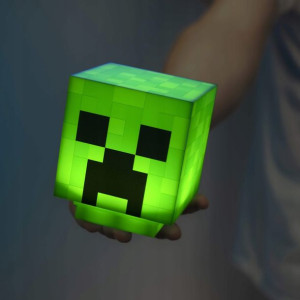 Minecraft lampka Creeper