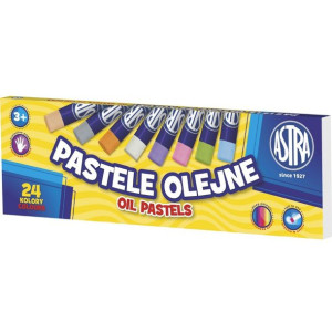 Pastele olejne 24 kolory ASTRA