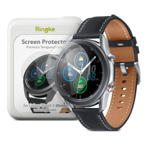 Zestaw szkieł hartowanych Ringke ID Glass Samsung Galaxy Watch 3 45mm [4 PA
