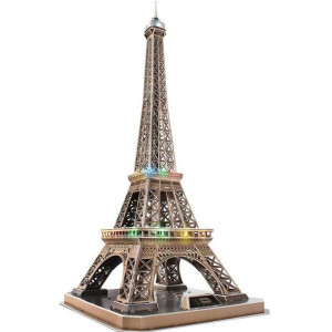 Cubic Fun Puzzle 3D LED Wieża Eiffel