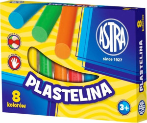 Plastelina 8kol ASTRA