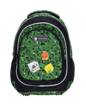 Plecak szkolny 3-komorowy ASTRABAG PIXEL ONE