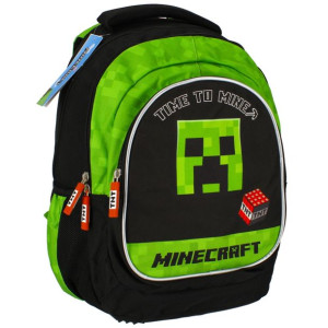 Plecak szkolny 3-komorowy MINECRAFT TIME TO MINE AB330 ASTRA