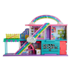 Polly Pocket Tęczowe Centrum Handlowe HHX78 p2 MATTEL
