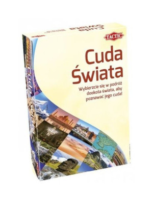 Quizy świata: Cuda świata gra edukacyjna 55794 TACTIC
