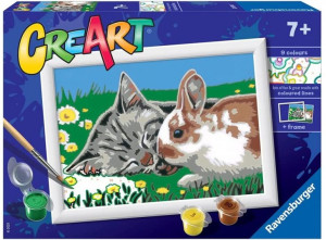 Ravensburger Polska CreArt dla dziecki Kotki na lace
