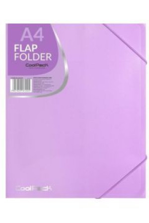 Teczka na gumkę A4 fioletowa pastel CoolPack 81445CP
