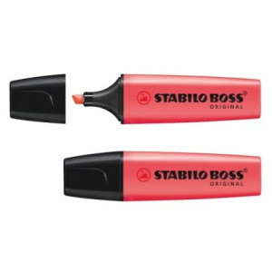 Zakreślacz STABILO BOSS ORIGINAL - Czerwony 70/40