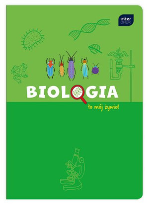 Zeszyt A5 60k kratka biologia HYBRID FSC Credit p10 INTERDRUK cena za 1szt