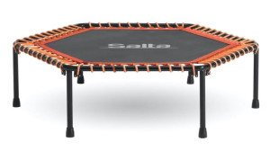 Trampolina Fitness 128cm pomarańczowa