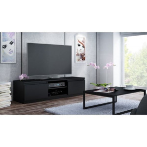 Stolik Rtv 120 Czarny Mat