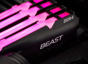 Kingston 16gb 3200mhz Ddr4 Cl16 Dimm Fury Beast Rgb Kf432c16bba/16