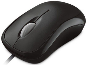 Mysz Microsoft  P58-00057 (optyczna; 1000 DPI; kolor czarny)