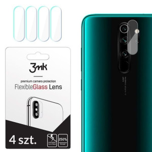 Szkło hybrydowe na obiektyw aparatu 3MK Lens Protection Redmi Note 8 Pro [4