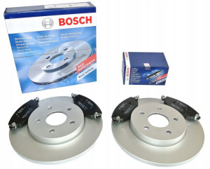 Tarcze + Klocki Bosch Przód Mg Zt Rover 75