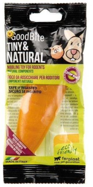 GOODB TIN & NAT BAG CARROT- gryzak dla gryzoni