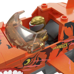 MEGA Hot Wheels Tiger Shark Kaskaderski skok Zestaw klocków HKF88