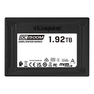 Dysk Ssd Kingston Dc1500m 1.92tb U.2 Nvm Sedc1500m/1920g (dwpd 1)