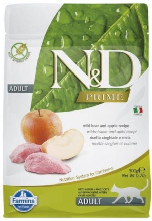 Farmina N&d Prime Cat Boar&apple Adult 300g