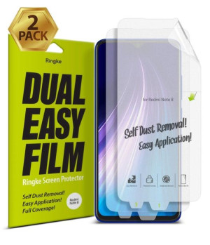Folia hydrożelowa Ringke Dual Easy Full Cover Redmi Note 8 Case Friendly