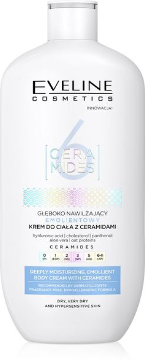 EVELINE BODY Krem 350ml 6CERAMIDES Emolientowy